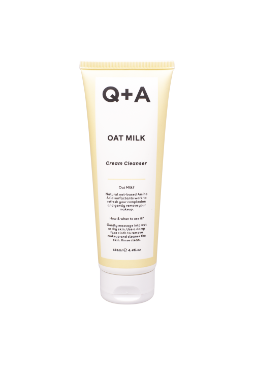 Q+A organsko ovseno mleko za čišćenje nečistoća i šminke 125ml
